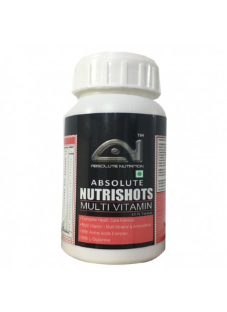 Absolute nutrition nutrishorts multivitamin 60tab